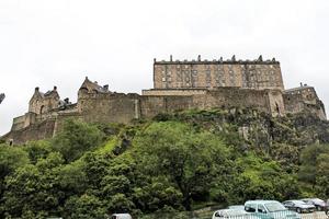 utsikt över edinburgh i skottland foto