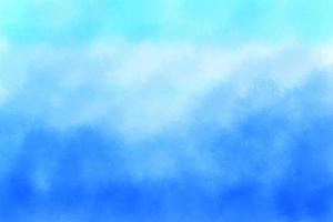 måla akvarell blå färg blek grunge gradient färgglad på vit bakgrundsplatta, papperskonst, hantverk foto