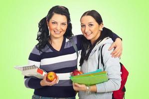 vänner studenter tjejer foto