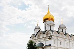ärkeängelkatedralen i Kreml i Moskva foto