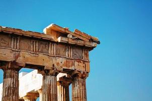 parthenon på akropolis i Aten, Grekland