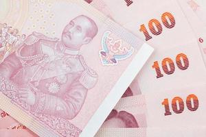 thailändska pengar bakgrund foto