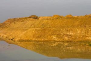 bakgrund hög kust. foto