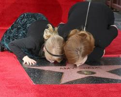 los angeles, 11 jan - aviana olea le gallo, amy adams vid amy adams stjärnceremoni på hollywood walk of fame den 11 januari 2017 i los angeles, ca. foto