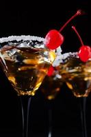 cocktails med körsbär foto