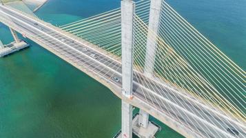 rio grande do norte, Brasilien, maj 2019 - Newton Navarro bridge foto