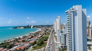 Brasilien, maj 2019 - utsikt över staden Natal foto