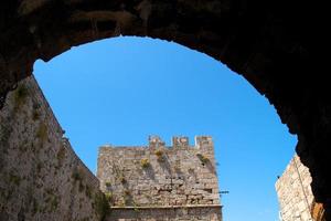 medeltida stad Rhodos, Grekland foto
