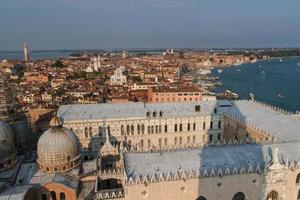 panorama över Venedig, Italien foto