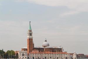 utsikt över ön San Giorgio, Venedig, Italien foto