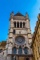 Saint-Pierre-katedralen i centrum av Genève, Schweiz foto