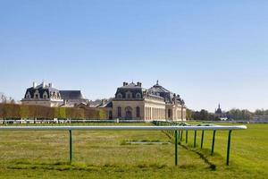 levande museum för hästen i Chantilly foto