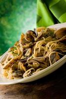 pasta med musslor