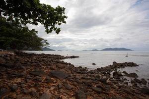 khai mook beach i koh chang, trat-provinsen, thailand foto