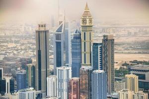 dubai skyskrapor, Förenade Arabemiraten foto