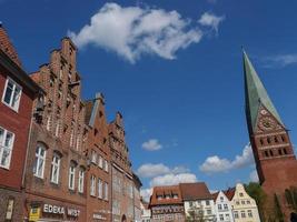 staden lueneburg i norra Tyskland foto