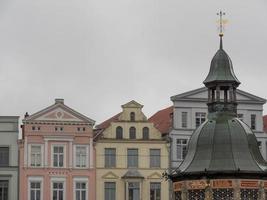 Wismar stad vid Östersjön foto