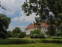 staden steinfurt i tyska muensterland foto