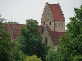 staden steinfurt i tyska muensterland foto