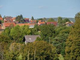 den lilla staden waldeck i hessen foto