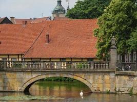 liten stad i Westfalen foto