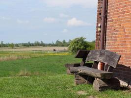 hamnen i greetsiel i tyskland foto