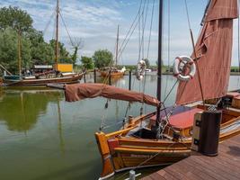 Ahrenshoop vid Östersjön i Tyskland foto