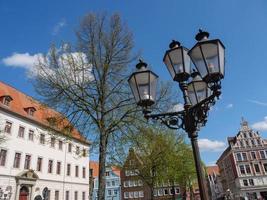 den gamla staden Lueneburg i norra Tyskland foto