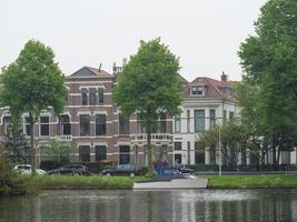 leiden stad i nederländerna foto