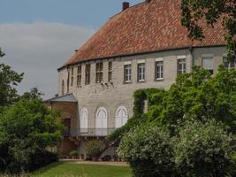 staden steinfurt i tyska muensterland foto