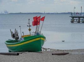 stranden vid Östersjön i Polen foto