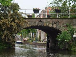 leiden stad i nederländerna foto