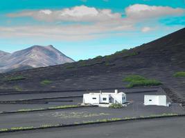 vulkanön lanzarote i spanien foto