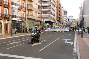 manifestationsstånd med Ukraina mot rysk aggression, 7 maj 2022, Vitoria-gasteiz, Spanien foto