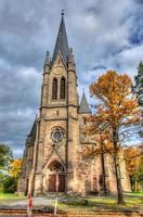 gamla katolska kyrkan, fulda, hessen, tyskland foto