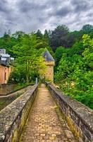 gammal stenbro i luxembourg, benelux, hdr foto