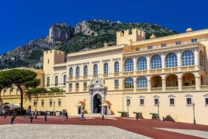 prinsens palats i fontvielle, monte-carlo, monaco, cote d'azur, franska rivieran foto