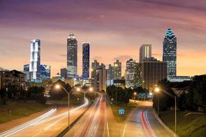 bild av Atlanta skyline foto
