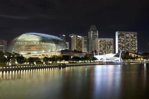 singapore horisont på natten