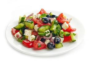 grekisk sallad foto