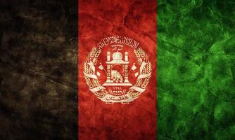 afghanistan grunge flagga. föremål från min vintage retroflaggorsamling foto