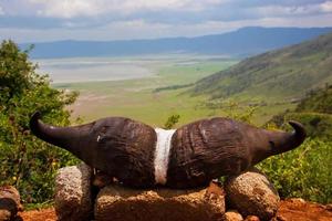 ngorongoro krater i tanzania, foto