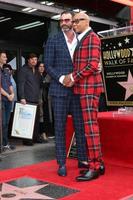 los angeles, 16 mars - georges lebar, rupaul andre charles vid rupaul stjärnceremonin på hollywood walk of fame den 16 mars 2018 i los angeles, ca. foto