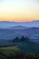 Toscana landskap foto