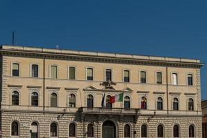 Rom, Italien. typiska arkitektoniska detaljer i den gamla staden foto