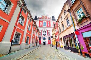 posen, Polen, 2022 - barock kollegial kyrka i Poznan, Posen, Polen foto