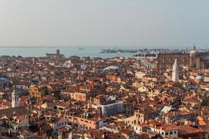 panorama över Venedig, Italien foto