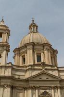 Saint agnese i agone på Piazza Navona, Rom, Italien foto