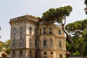 Rom, Italien. typiska arkitektoniska detaljer i den gamla staden foto