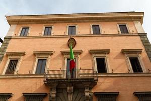 Rom, Italien. typiska arkitektoniska detaljer i den gamla staden foto